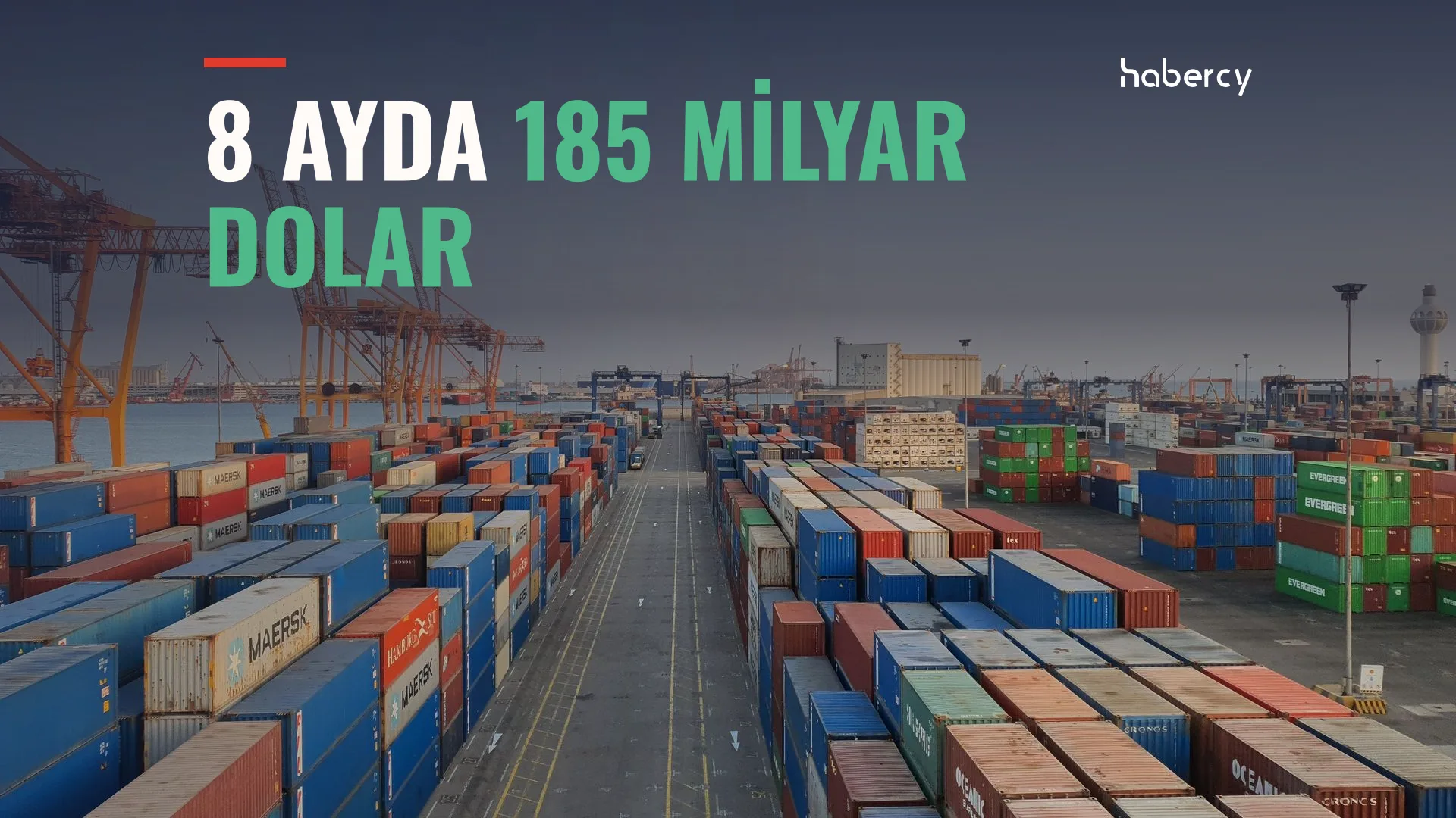 Türkiye'nin İhracatı 8 Ayda 185 Milyar Dolara Çıktı, Komşu Pazarlarda Artış Sınırlı Kaldı — temsilî kapak görseli