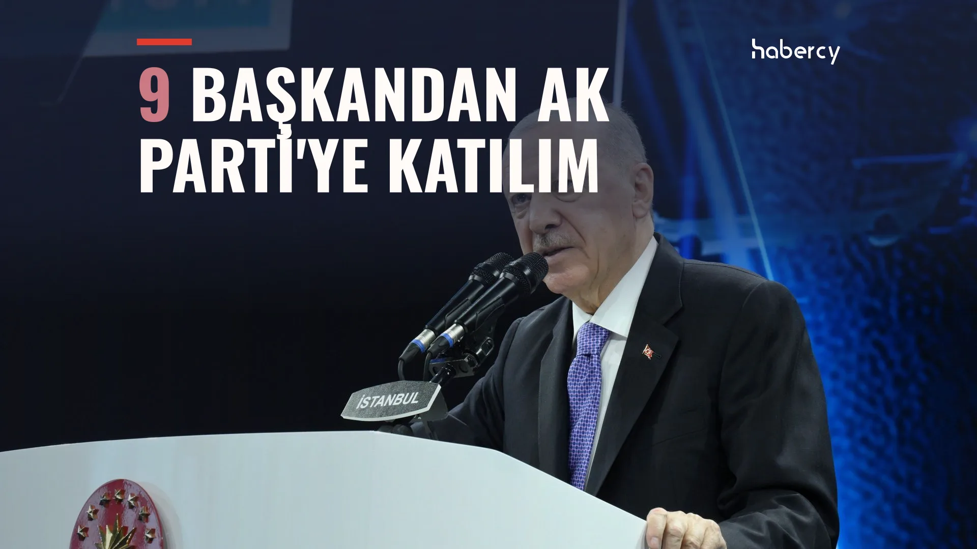 9 Belediye Başkanı AK Parti'ye Katıldı, Rozetlerini Erdoğan Taktı — temsilî kapak görseli