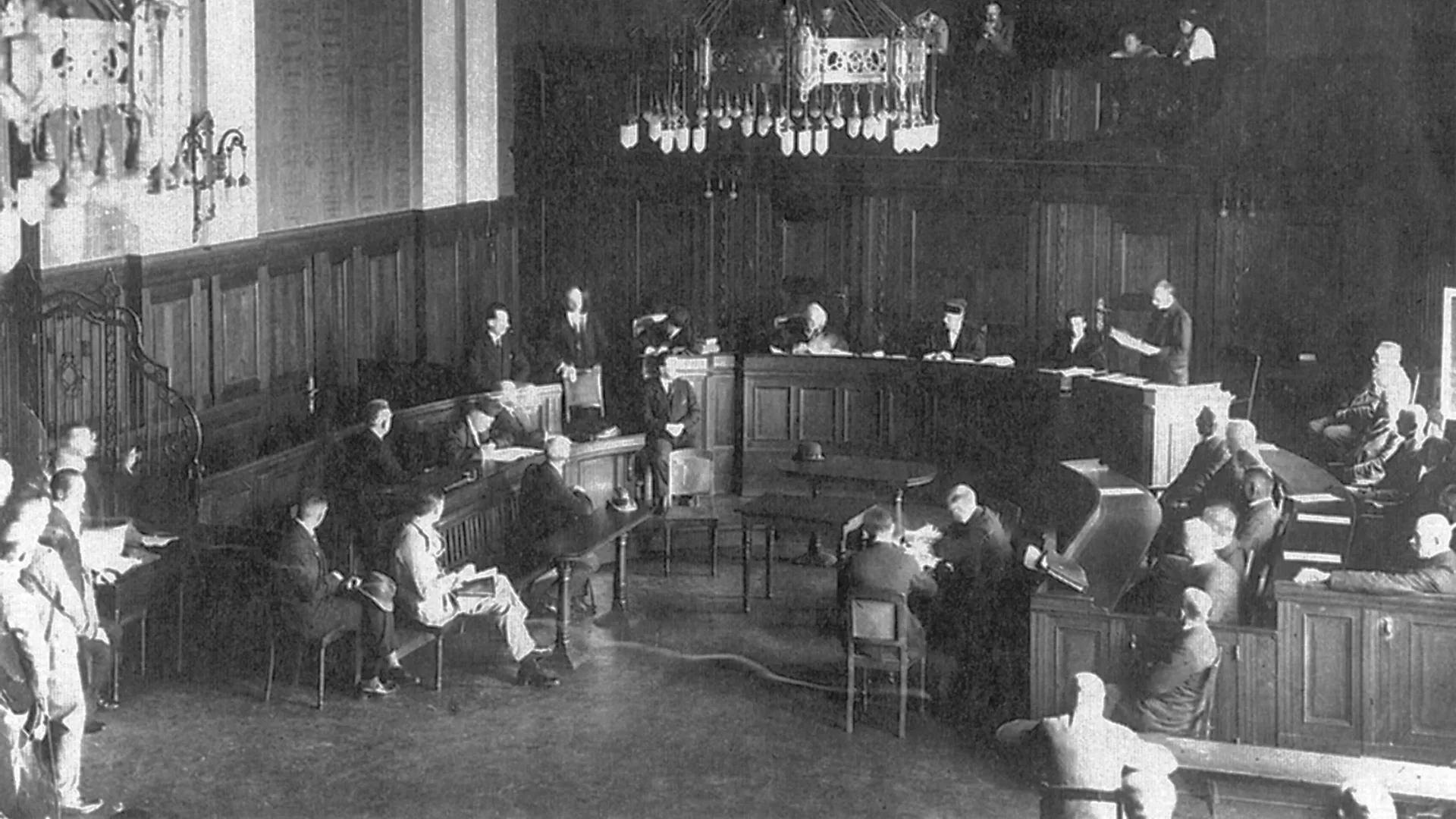 Talat Paşa'yı öldüren Soghomon Tehliryan'ın Berlin'deki duruşması, Haziran 1921